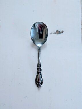 Oneida Community Louisiana Stainless Baby Spoon Child Kids 4 3/8" Flatware